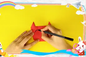 兔小贝手工课堂：教你折可爱的小猫咪，做法简单，小朋友也能学会