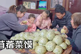 挖一些苜蓿菜，蒸几笼苜蓿菜馒头，蘸辣子蒜水水香的很！视频封面