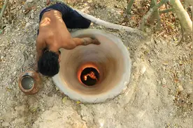 越南小哥徒手建造地下房子，这也太有安全感了视频封面