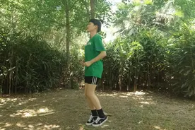 坚持了15天的小步跑，我的大粗腿真的不见了，提升心肺功能视频封面
