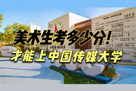 美术生上中国传媒大学，文化需要多少分？350分够不够！视频封面