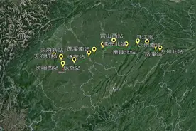 成都-达州-万州高铁规划模拟线路三维视角美景视频封面