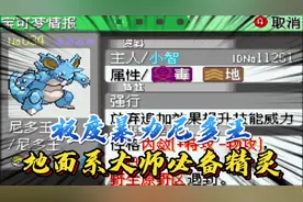 口袋妖怪究极绿宝石小智版167，如何培养一只暴力十足的尼多王