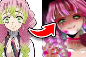 【鬼灭之刃】鬼杀队身材担当！恋柱甘露寺蜜璃鼠绘全过程视频封面