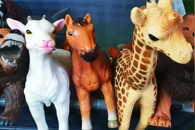 狮子、鲸鱼、豹子、大象、恐龙动物玩具大集合！视频封面