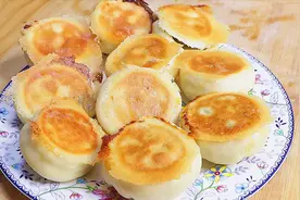 水煎包用淀粉水还是面粉水？全程详细讲解，个个挂霜，学会能开店