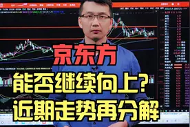 京东方  能否继续向上 ？近期走势分解视频封面