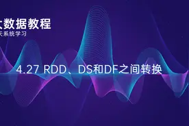 大数据教程第98、27_RDD、DS和DF之间转换视频封面