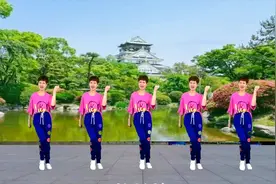 最近很流行的《8步骑马舞》从慢到快示范，1分钟学会，2分钟爆汗