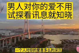 男人对你的爱不用试探看讯息就知晓视频封面