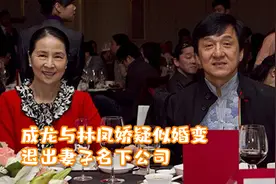 成龙与林凤娇疑似婚变！退出妻子名下公司，两年多未提及妻子视频封面