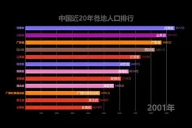 【数据可视化】中国人口日看人口排行：两省人口过亿，河南排第三视频封面