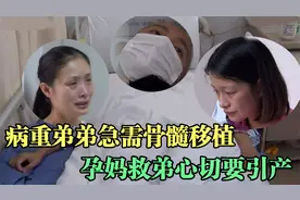 弟弟得急性白血病，姐姐骨髓配型成功，可她肚里却怀着一对双胞胎视频封面