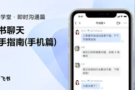 飞书新手指南：飞书聊天新手指南（手机篇）
