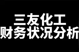 三友化工财务状况分析，视频最后是合理股价推算视频封面