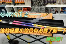 轻量鱼竿要轻，还要不压手不重头，这款鱼竿你用过没，手感拉满！视频封面