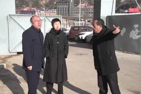 中阳：孙燕飞就二郎坪大街至滨河路东西连接线工程进行现场办公视频封面