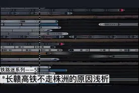 铁路迷系列之五——长赣高铁不走株洲的原因浅析视频封面