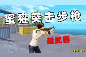 和平精英最“短”步枪登场！开火声音巨小，竟和主播蜜獾撞名？