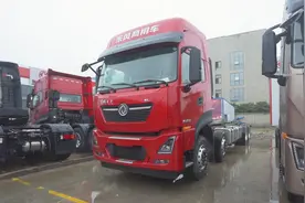 465马力发动机配AMT变速箱，东风天龙KL载货车堪称冷链绿通利器