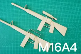 教你做一把M16A4纸枪，太像了！视频封面