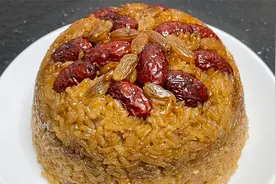 红糖糯米饭的秘制做法，天冷了要多吃，糯米软糯香甜，出锅就吃光