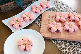 中秋赏桃花，吃桃花酥，颜值味道都美美哒，详细步骤轻松成功视频封面