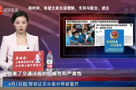4月1日起 驾驶证买分卖分将被重罚视频封面