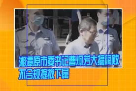 湘潭原市委书记曹炯芳大搞腐败 不合规提拔下属视频封面