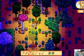 星露谷物语EP44：农场出现了一颗大的蘑菇树，运气不错视频封面