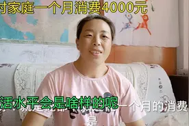 农村家庭一个月消费4000元左右，生活水平是这样的，不可思议吧视频封面