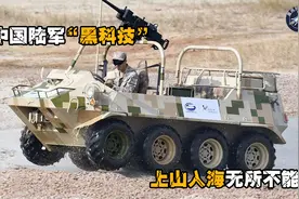 中国陆军“黑科技”，上山入海无所不能，令他国羡慕的全地形车视频封面