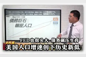 债务巨石碾压生育，美国人口增速创新低，FED也很头大视频封面