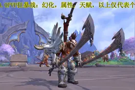魔兽世界：10.0PVP狂暴战，幻化，属性，天赋，分享