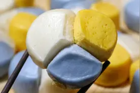 李姐做馒头，三种颜色，好吃又好看！