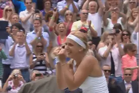 只会打温网的利斯基与温网女皇小威的对决 2013温网 小威VS利斯基