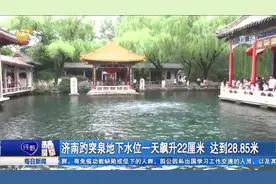 28.85米！济南趵突泉地下水位一天飙升22厘米，再现趵突腾空盛景视频封面