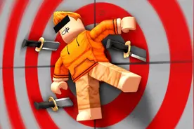 Roblox欢乐决斗场：用飞刀一决胜负！看我打断连胜获得冠军！视频封面