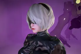 【布料级VAM】JOKER-2B小姐姐与高跟黑丝的邂逅