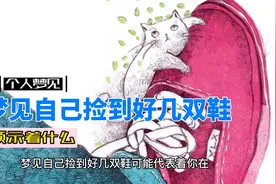 梦见自己捡到好几双鞋预示着什么视频封面