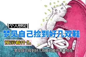 梦见自己捡到好几双鞋预示着什么视频封面