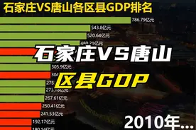 2009-2022年，石家庄VS唐山各区县GDP视频封面