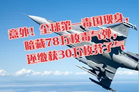 意外！全球第一毒国现身，暗藏78万枚毒气弹，还缴获30万枚芥子气视频封面