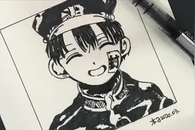 【坚持画画NO.18】手绘宝藏男孩花子君 超帅的一个小正太