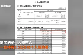余额宝里第一名存了2.2亿，一天收益上万元视频封面