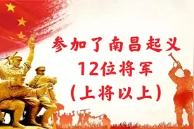 参加了南昌起义的12位将军（上将以上），当时的职务和年龄视频封面