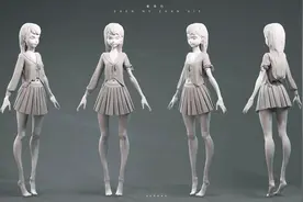 Zbrush中利用Z球架设骨骼及调整pose视频封面