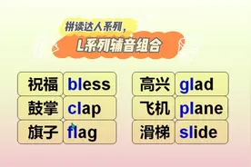 简单易懂的方法来讲L系列组合单词记忆，5步3000词，炼成拼读达人视频封面