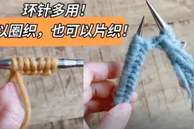 【HiyaHiya编织工具】环针多用，可以圈织，也可以片织！视频封面