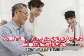 人到中年，血压多高是理想血压？医生说出最佳标准视频封面
